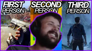 Forsen Reacts To This Is What a "Second-Person" Video Game Would Look Like by Nick Robinson