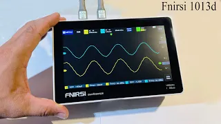 Сенсорный планшетный осциллограф Fnirsi 1013d на два канала.Обзор и тест девайса