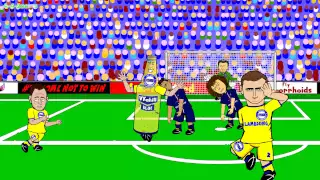 🇫🇷PSG vs CHELSEA🚍 (Champions League Intro Theme 2014-2015 Titles Song Parody Football Cartoon)