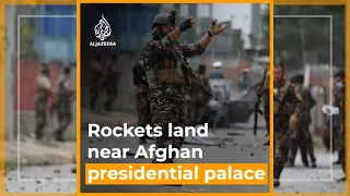 Rockets land near presidential palace in Afghanistan during Eid prayers | Al Jazeera Newsfeed