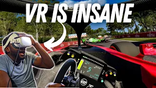 I Tried VR Sim Racing And It Blew My Mind…