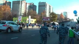 Олимпийский огонь в Туле 14.10.2013