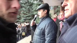 Воскресенск. Митинг против мусорозжигательнного завода.