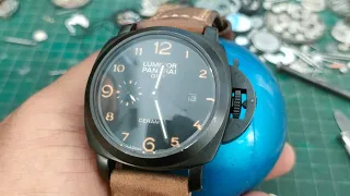 BUKA TUTUP JAM TANGAN LUMINOR PANERAI