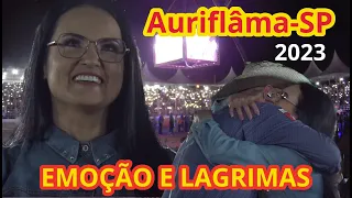 EMOÇÃO E LÁGRIMAS NA ARENA DE AURIFLÂMA-SP 2023 ORAÇÃO COM CLAUDINEY MATHIAS