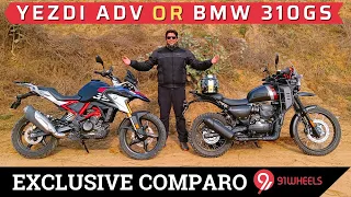 Yezdi Adventure vs BMW G310 GS : Exclusive comparison of best adventure bikes  (with off-roading)