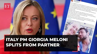 Italian PM Giorgia Meloni splits from partner after his lewd TV remarks