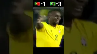 Portugal VS Brazil 2008 Amazing Friendly Match Highlights #youtube #shorts #football