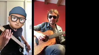 Ballade de melody nelson-Serge Gainsbourg 🤩🎸🦠🖕 avec Hugues FRONTINO