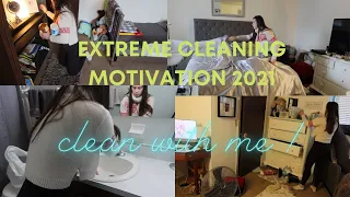 LETS CLEAN / CLEAN WITH ME UPSTAIRS / CLEANING MOTIVATION 2021 / EXTREME CLEANING