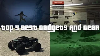 GTA Online Top 5 Best Gadgets And Gear