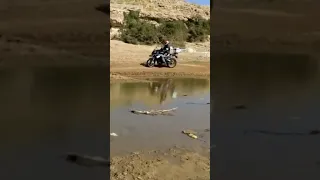 Offroading on Benelli TRK251