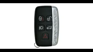 Jaguar Smart Key Battery Replacement and how to use manual key