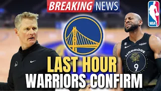 🚨 LAST MINUTE! NOBODY EXPECTED! WARRIORS CONFIRMS! WARRIORS NEWS! GOLDEN STATE WARRIORS NEWS