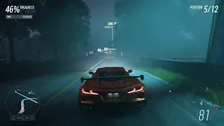 Forza Horizon 5 (Spooky night racing)