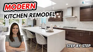 How to Remodel a Modern Kitchen - Modern Kitchen Tour, Kitchen Remodel Tips, Ideas, Layout & Design