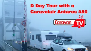 D-Day Tour with a Caravelair Antarès 480