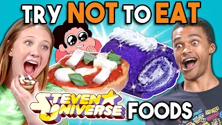 Try Not To Eat Challenge - Steven Universe Food | People Vs. Food