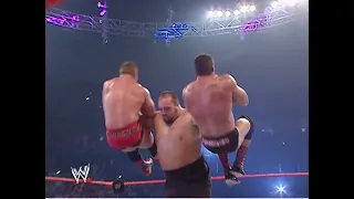 Big Show vs. Buck Quartermaine & Steve Madison (Handicap) + Snitsky interference (WWE RAW) HD | 2005