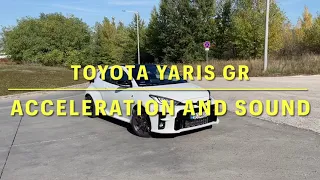 Toyota GR Yaris - acceleration and sound