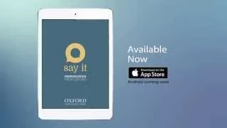 Say It: English Pronunciation app