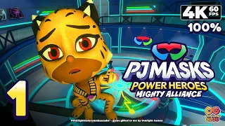 PJ Masks™ Power Heroes: Mighty Alliance (PC) - 4K60 Walkthrough (100%) Level 1 - The City