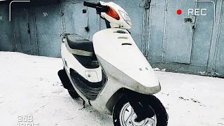 Новый проект Honda Tact 30 Белая жемчужина! Обзор и на что обращать внимание при покупке скутера! №1