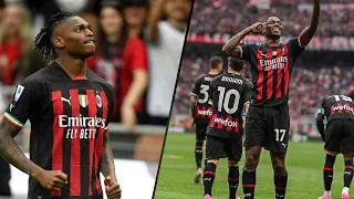 Rafael Leao was incredible |  Milan fans are happy 🙌🏼 #milan