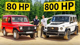 Driving the Oldest vs Newest G-Wagon