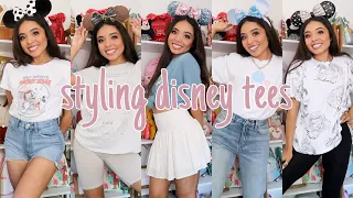 How I Style Disney Graphic Tees! (target, zara and more)