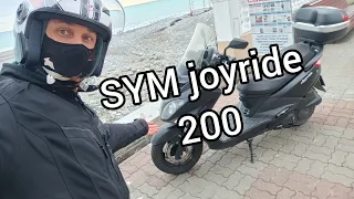 SYM 200 это вам не SYM 300, новый сезон с новым байком.