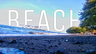 RELAXING NATURE SOUND FOR SLEEPING OCEAN BEACH WAVES IN PHILIPPINES IN THE ASIA PACIFIC