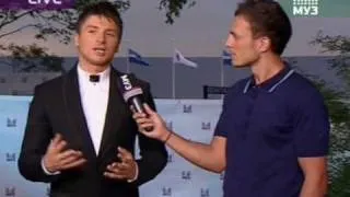 Sergey Lazarev. Интервью2. "Новая волна 2009"