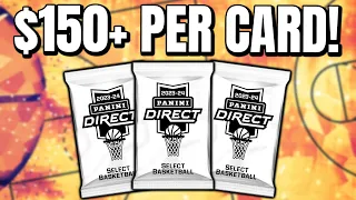 $150+ PER CARD - FIRST EVER RELEASE!! | 2023-24 Panini Select White Sparkle Packs Review