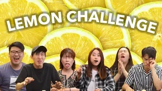 THE LEMON CHALLENGE 🍋💦 | Kool Oppas & Unnies