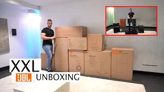 😁😁 XXL JBL HiFi Lautsprecher Unboxing (JBL 4349, JBL L100 Classic, JBL HDI Series Heimkino) Retro