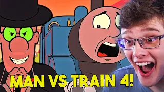 Draven's 'Man vs Train 4: Cartoon Nightmares' By Mashed REACTION!