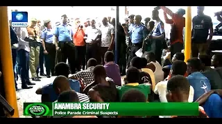 Police Parade 100 Crime Suspects In Anambra