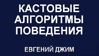 «4 Касты» Кастовые алгоритмы поведения. Как определить Касту? Евгений Джим - Чакры ТВ