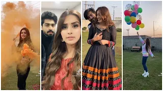 Jannat Mirza and Alishba Anjum new viral tiktok videos 💞