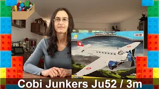 Die Tante kommt zu Besuch | Cobi World War II 5711: Junkers Ju52 / 3m - Aufbau, Review und Fazit