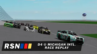 RSCRA D4 | VizCom 200 @ Michigan International Speedway | Full Race Replay