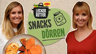 Snacks aus dem Dörrautomat I Charlotte und Sandra