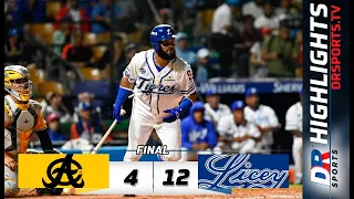 Resumen Águilas Cibaeñas vs Tigres del Licey | 31 OCT 2022 | Serie Regular Lidom