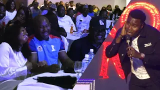 Funny moments as Koboko Comedian stroke Nigerian Politicians Live at Comedy Bloodline