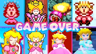 Evolution of Peach Deaths & Game Over Screens (1988 - 2024)
