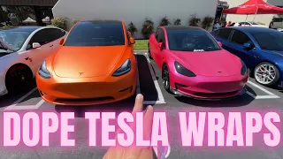 Top Tesla Wraps- Model S, 3, Y #tesla #modely #model3