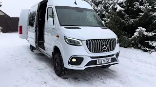 MERCEDES-BENZ SPRINTER 4x4 OFF-ROAD 9 МЕСТ + СПАЛЬНИК + БАГАЖНИК (02.2024)