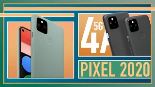 PIXEL 4A 5G и PIXEL 5 - лучше, чем на картинке?