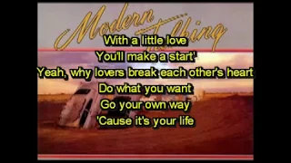 With a little love * Modern  Talking  ( Karaoke - cover)